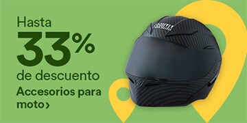 Anuncio: Hasta 30% de descuento en accesorios para moto. Pulsa aquí para equiparte.
