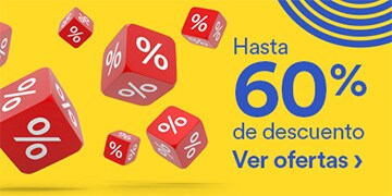 Hasta 60% de descuento en artículos seleccionados. Pulsa aquí para aprovechar.