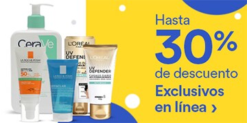 Hasta 30% de descuento en exclusivos en línea. Pulsa aquí para estrenar desde casa.