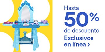 Hasta 50% de descuento en artículos exclusivos en línea. Pulsa aquí para estrenar desde casa.