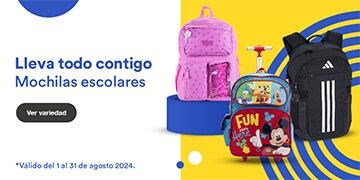 Anuncio: Lleva todo contigo. Pulsa aquí para encontrar mochilas escolares.