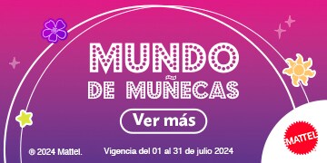 Anuncio: Barbie. Tú puedes ser lo que quieras ser. Mundo de muñecas. Promoción válida del 1 al 31 de julio 2024. Pulsa aquí para descubrir más.