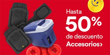 Hasta 50 por ciento de descuento en accesorios. Pulsa aquí para aprovechar.