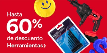 Hasta 60% de descuento en herramientas. Pulsa aquí para comprar.