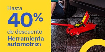 Hasta 40% de descuento en herramienta automotriz. Pulsa aquí para comprar.