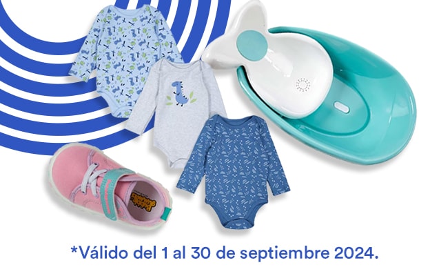 Bien hermosos. Hasta 30% de descuento en looks infantiles. Pulsa aquí para armar su outfit. Válido del 1 al 30 de septiembre 2024.