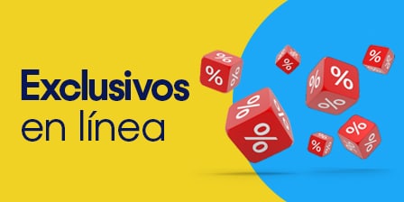 Exclusivos en línea. Pulsa aquí para elegir.