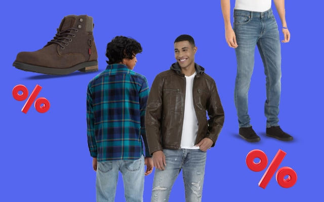 Estilo inigualable. Hasta 30 por ciento de descuento en looks Levi's. Válido del 1 al 31 de enero 2025. Pulsa aquí para estrenar.