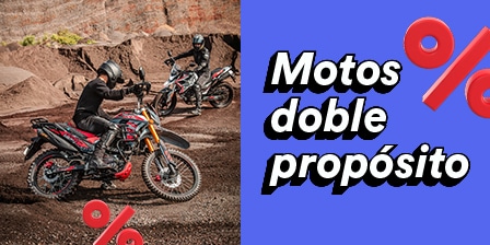 Motos doble propósito. Pulsa aquí para comprar.