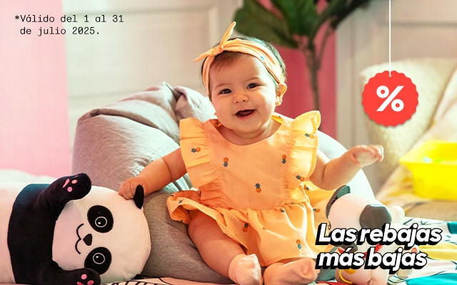 Anuncio: Los más peques quieren estrenar. Hasta 30% de descuento en ropa para bebé. Válido del 1 al 31 de julio 2025. Pulsa aquí para conocer estilos.