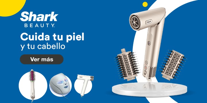 Shark beauty. Cuida tu piel y tu cabello. Pulsa aquí para ver productos de la marca.