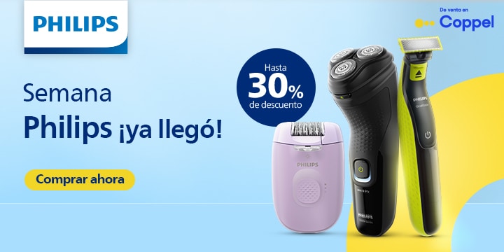 Llegó la Semana Philips. Hasta 30% de descuento. Pulsa aquí para comprar productos Philips.