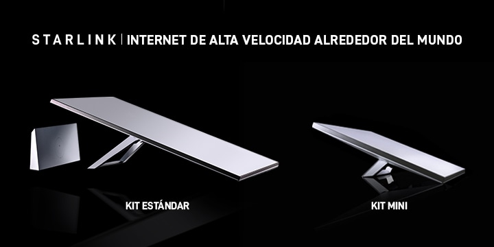 Anuncio: Starlink. Internet de alta velocidad alrededor del mundo. Kit estándar. Kit mini. Pulsa aquí para conocer más.