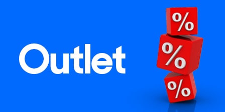 Outlet. Pulsa aquí para descubrir precios especiales.