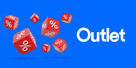 Outlet. Pulsa aquí para descubrir precios especiales.