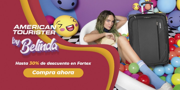 Anuncio: American Tourister by Belinda. Hasta 30 por ciento de descuento en Fortex. Pulsa aquí para comprar ahora.