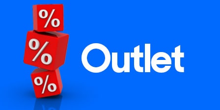Outlet. Pulsa aquí para encontrar precios especiales.