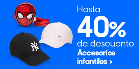 Hasta 40% de descuento en accesorios infantiles. Pulsa aquí para conocerlos.