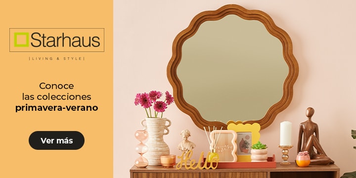 Anuncio: Starhaus. Living and style. Conoce las colecciones primavera-verano. Pulsa aquí para descubrirlas.
