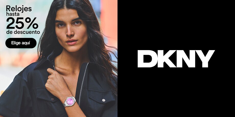Anuncio: DKNY. Hasta 25% de descuento en relojes. Pulsa aquí par estrenar el tuyo.