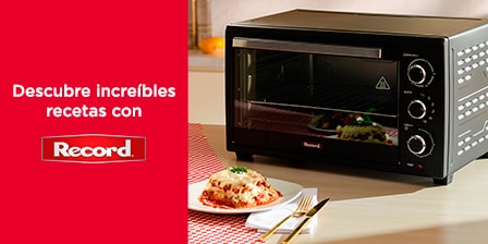 Descubre increíbles recetas con Record. Pulsa aquí para conocerlas.