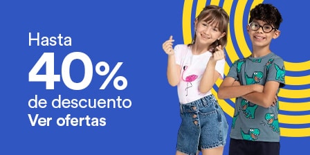 Hasta 40% de descuento en artículos seleccionados. Pulsa aquí para descubrir ofertas.