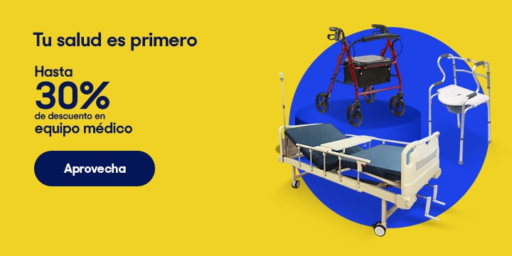 Tu salud es primero. Hasta 30 por ciento de descuento en equipo médico. Pulsa aquí para elegir.