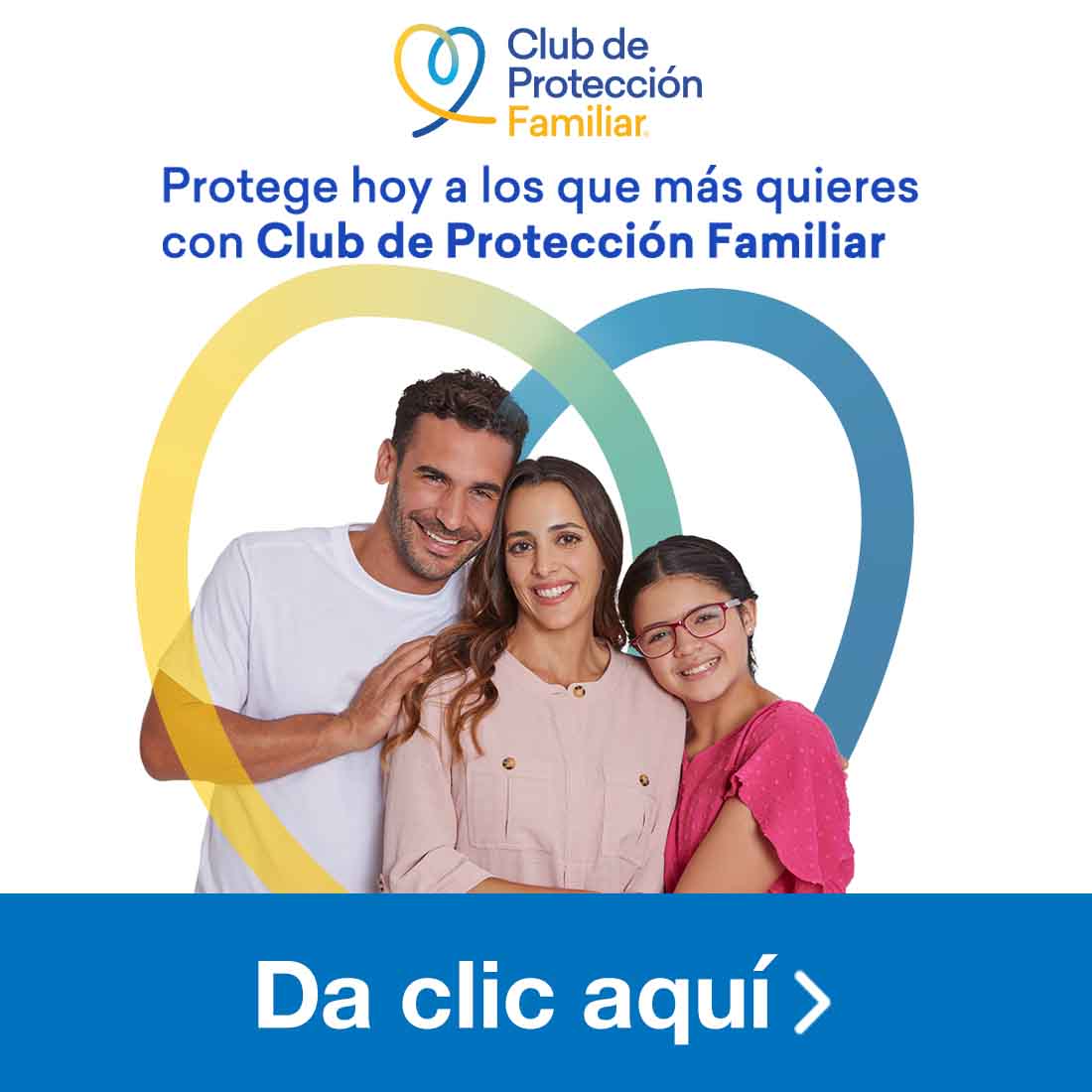 Club de Protección Familiar. Protección que te acompaña en todo momento desde 44 pesos al mes. Pulsa aquí para conocer más.