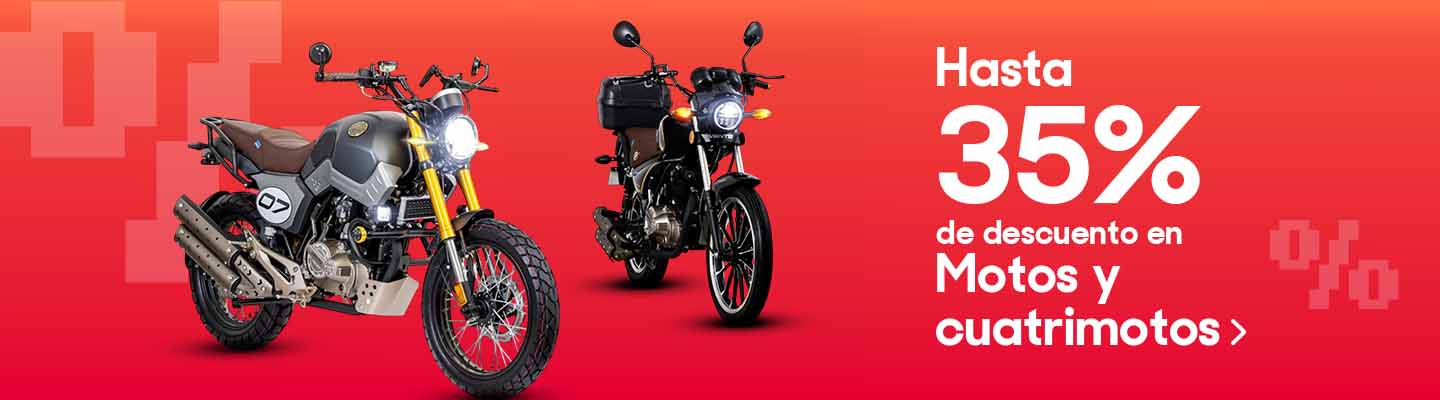 Hot Fashion 2025. Hasta 35% de descuento en motos y cuatrimotos. Pulsa aquí para aprovechar.