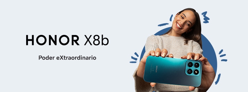 HONOR X8b. Poder eXtraordinario. Pulsa aquí para comprar el tuyo.