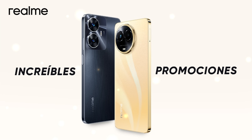Realme. Increíbles promociones. Pulsa aquí para ver celulares Realme.
