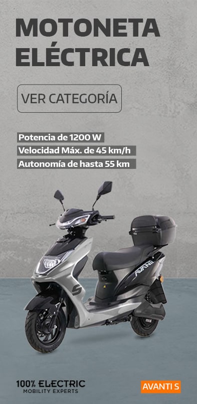 Yadea. Motoneta eléctrica modelo Avanti S. 100% eléctrica. Pulsa aquí para conocerla.