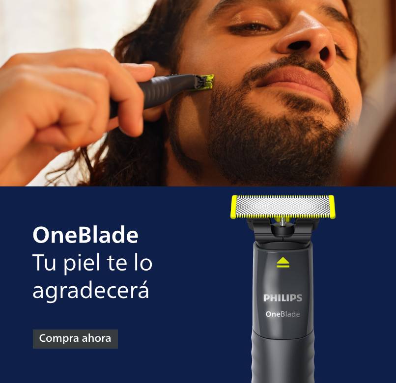 OneBlade. Tu piel te lo agradecerá. Pulsa aquí para ver rasuradoras Philips.