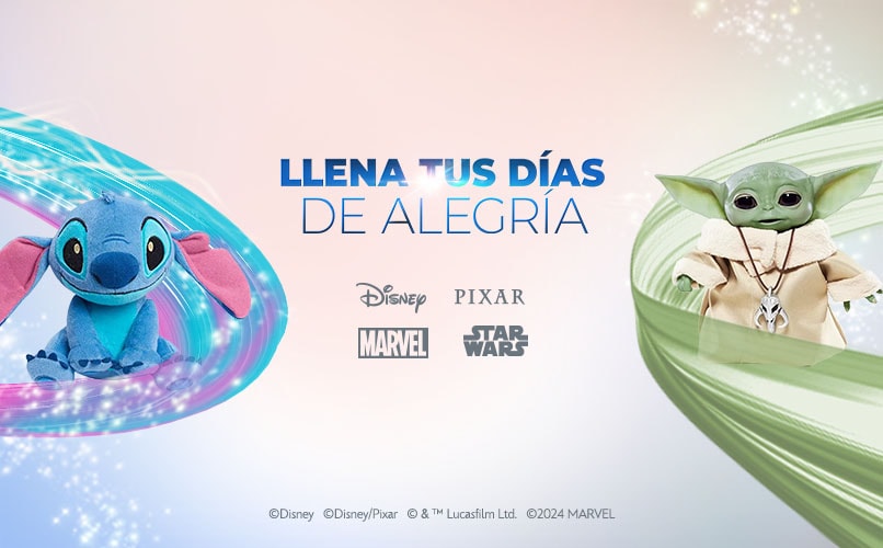 Disney. Pixar. Marvel. Star Wars. Llena tus días de alegría. Pulsa aquí para ver más.