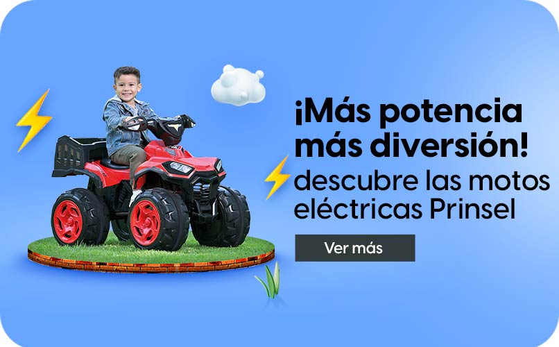 Más potencia, más diversión. Pulsa aquí para conocer las motos eléctricas de la marca Prinsel.