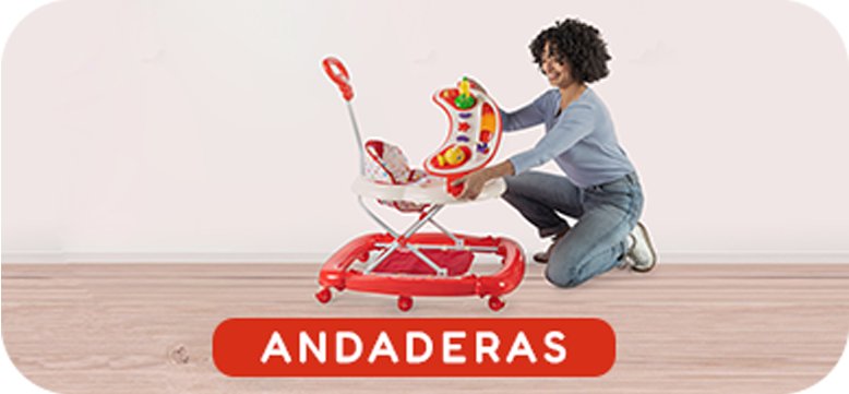 Andaderas D'Bebé. Pulsa aquí para explorar variedad de modelos.