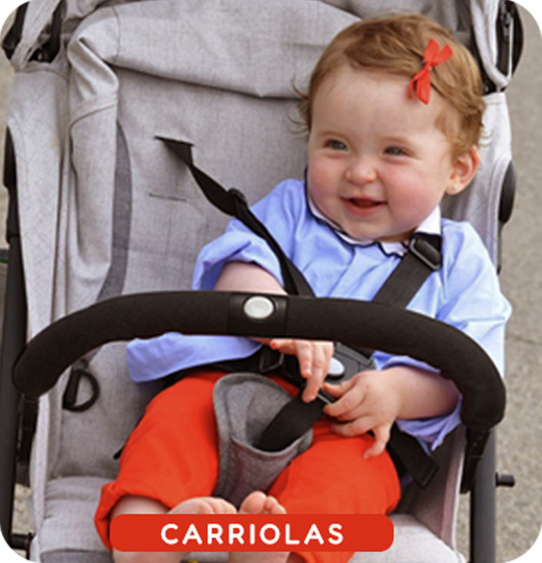 Carriolas D'Bebé. Pulsa aquí para explorar variedad de modelos.