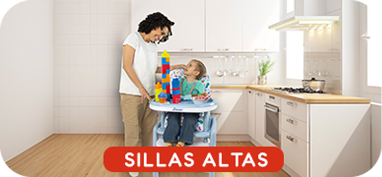 Sillas altas D'Bebé. Pulsa aquí para explorar variedad de modelos.