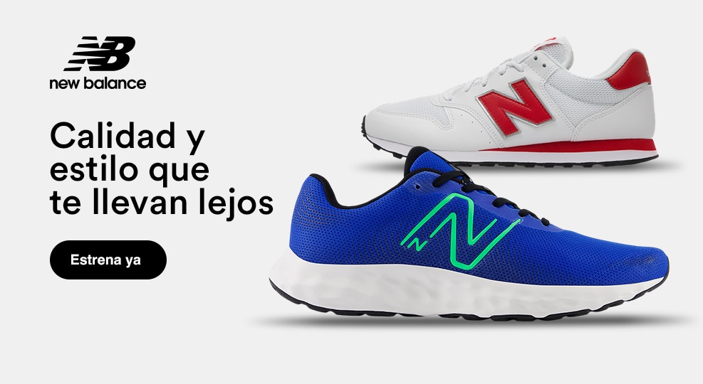 New Balance. Calidad y estilo que te llevan lejos. Pulsa aquí para estrenar tenis.