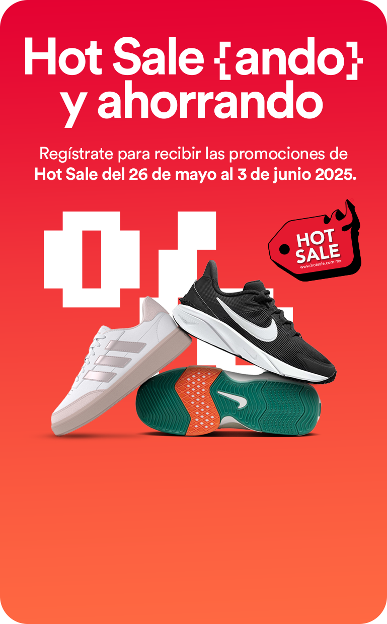 Hot Sale 2025. Hot Saleando y ahorrando. Regístrate para recibir las promociones del 26 de mayo al 3 de junio 2025. Pulsa aquí para registrarte.