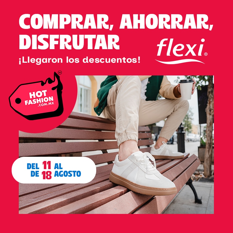 Anuncio: Comprar, ahorrar, disfrutar. Flexi. ¡Llegaron los descuentos! Válido del 11 al 18 de agosto 2025. Pulsa aquí para descubrirlos.