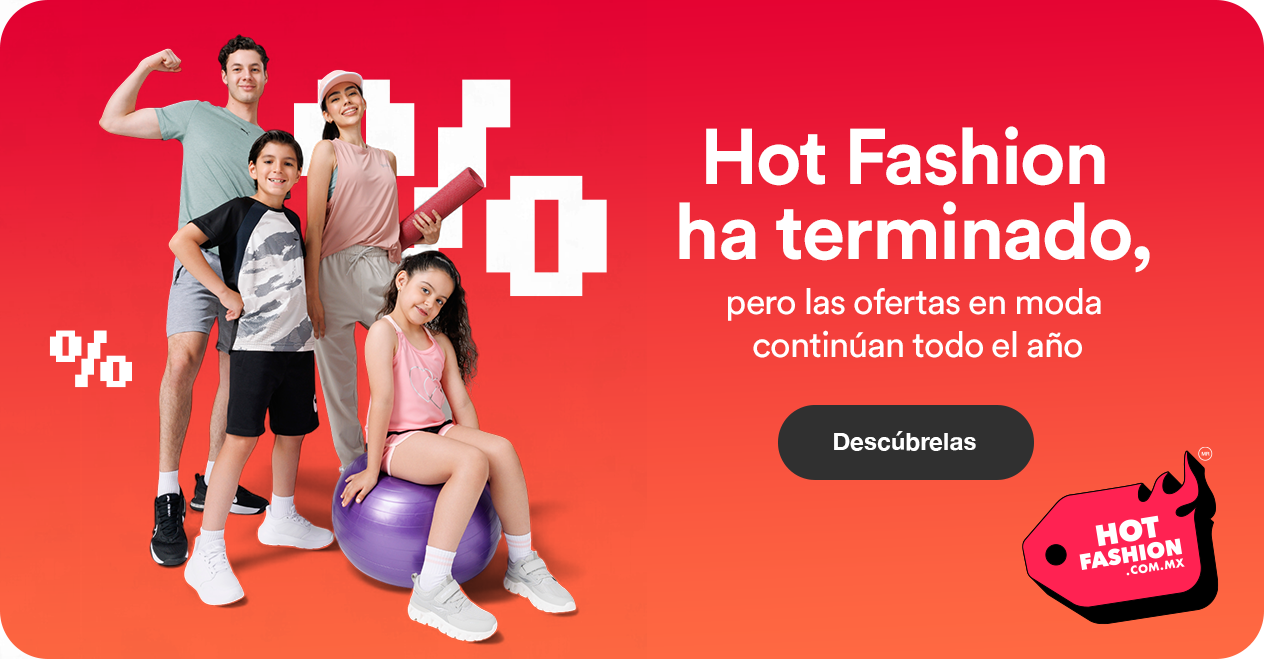 Hot Fashion ha terminado, pero las ofertas continúan todo el año. Pulsa aquí para descubrirlas.