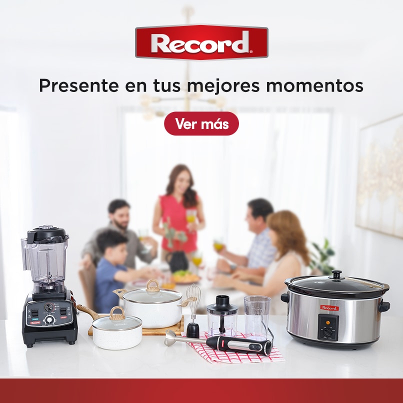Anuncio: Record. Presente en tus mejores momentos. Pulsa aquí para descubrir electrodomésticos y artículos de cocina.