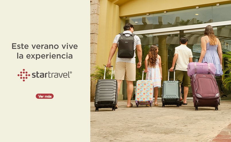 Anuncio: Este verano vive la experiencia Startravel. Pulsa aquí para encontrar maletas.