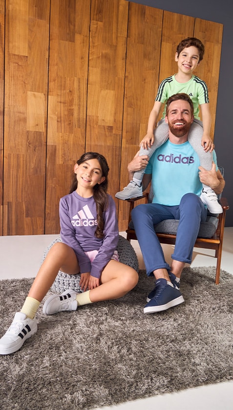 Tenis y looks casuales para toda la familia. Pulsa aquí para estrenar adidas.