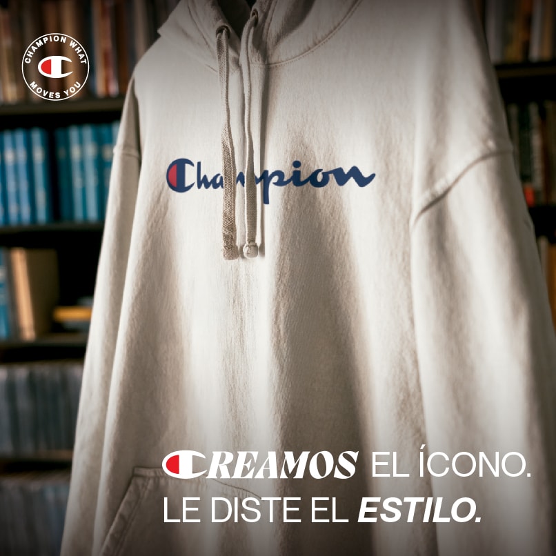 Champion: Creamos el icono. Le diste el estilo. Pulsa aquí para armar tu look.