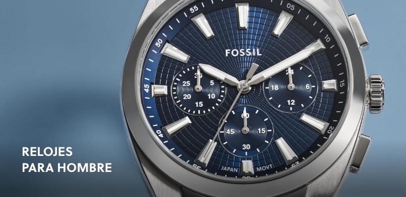 Relojes Fossil para hombre. Pulsa aquí para elegir tu favorito.