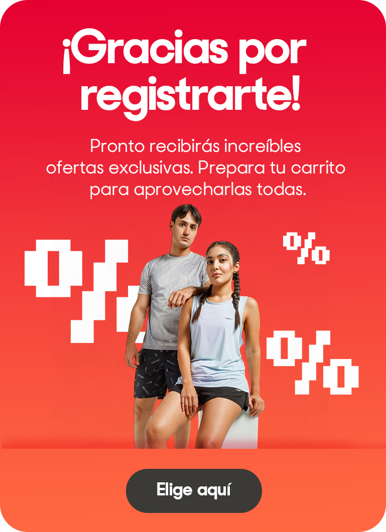 ¡Gracias por registrarte! Muy pronto recibirás increíbles ofertas exclusivas en ropa, calzado, accesorios y mucho más. Prepara tu carrito para aprovecharlas todas este Hot Fashion. Pulsa aquí para empezar a elegir.