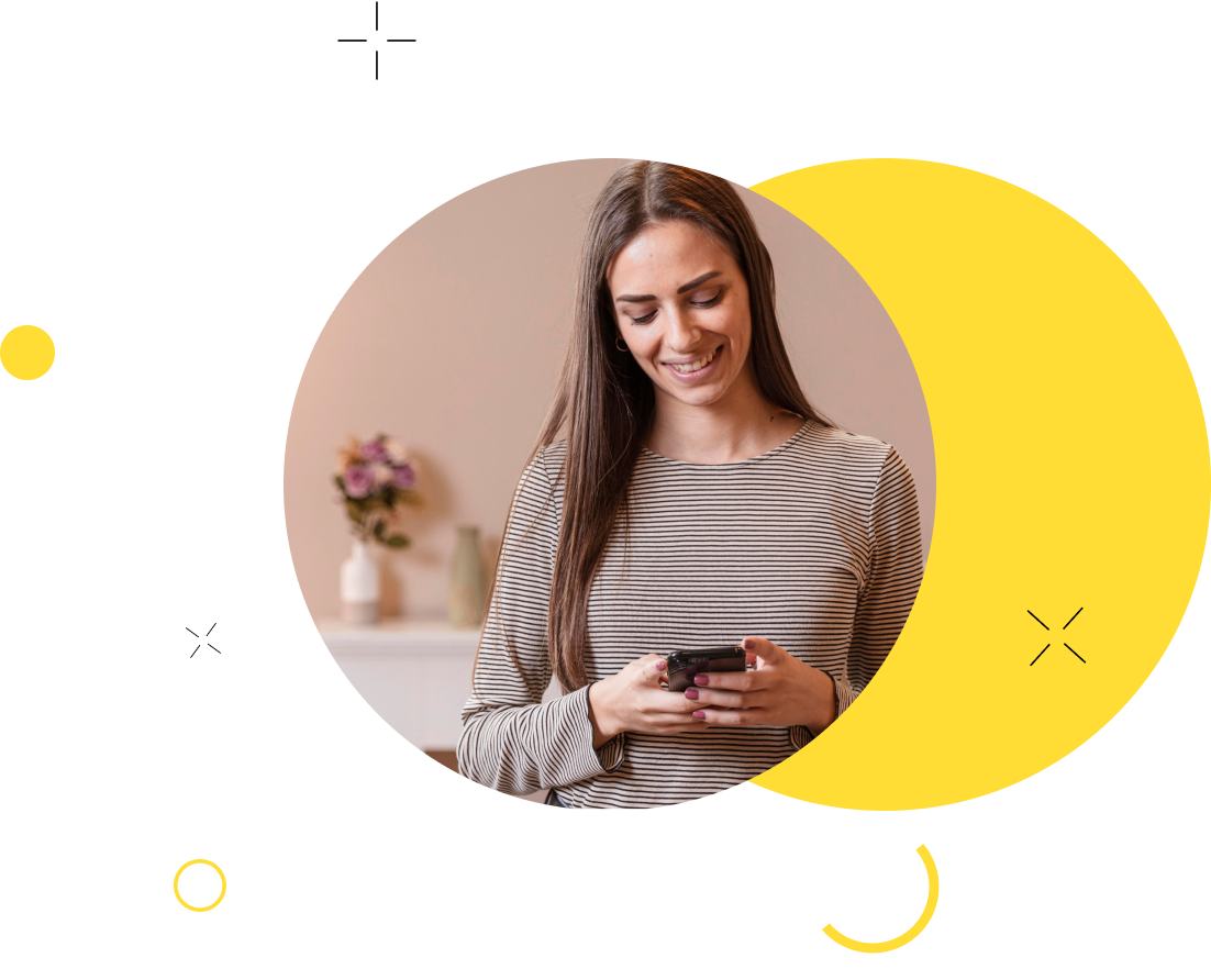 ¿Qué dicen nuestros clientes? Puedo hacer abonos a mi Crédito Coppel mientras hago mis compras por internet; además, le puedo hacer abonos al crédito de mi hermana desde mi celular. Josefina, 34 años.