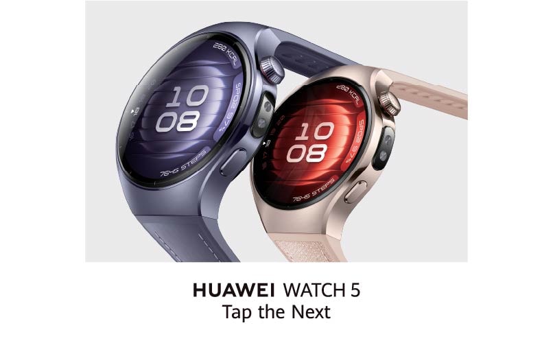 Anuncio: Huawei Watch 5. Tap the next. Pulsa aquí para estrenar tu smartwatch.